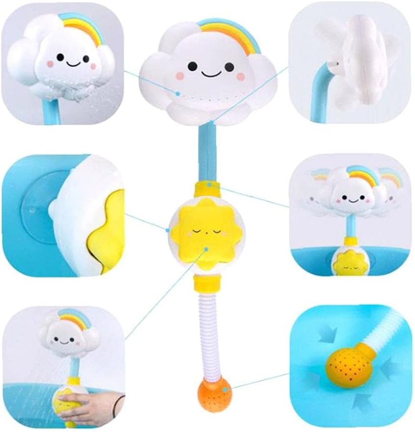 Shower Toy Lovely Cloud Rainbow