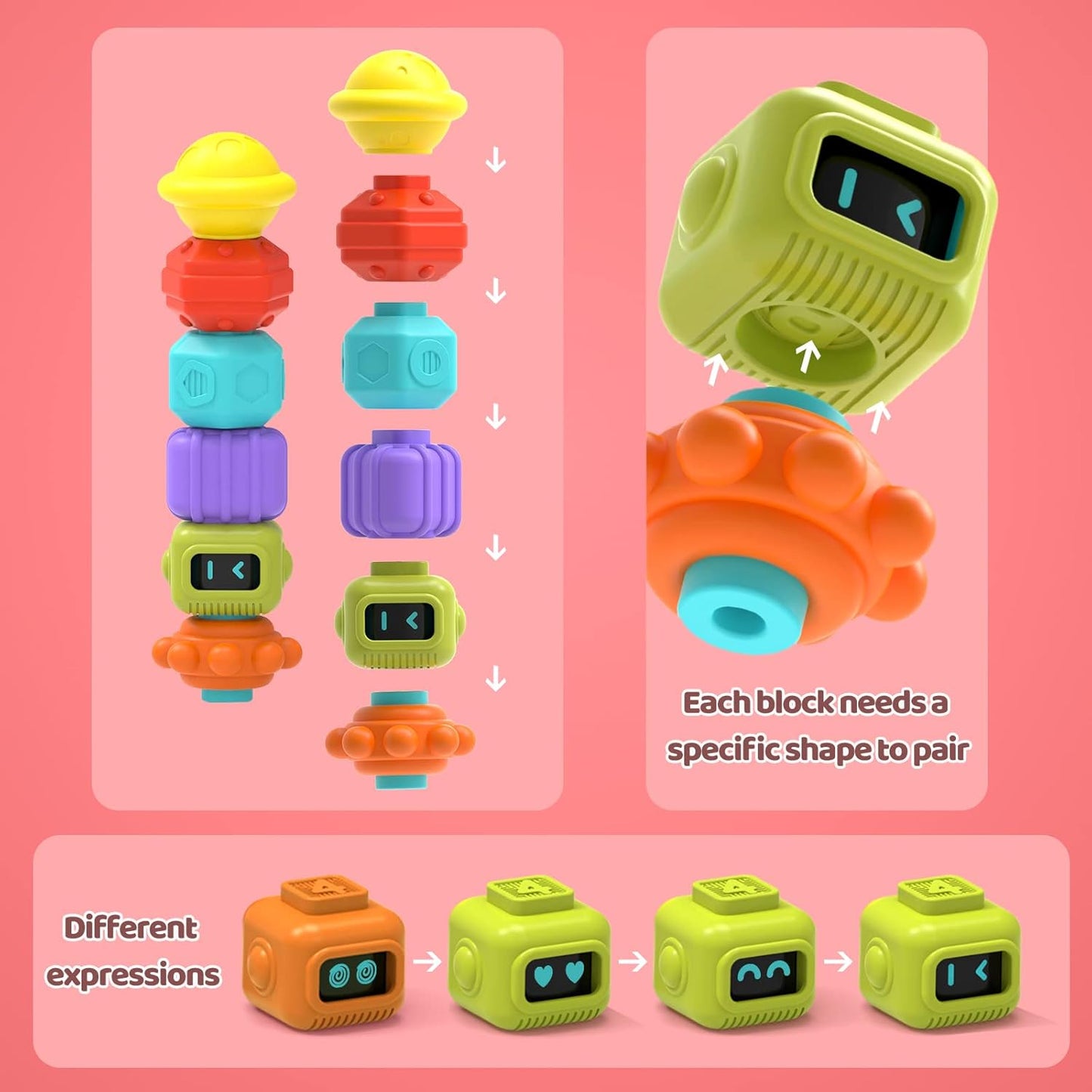 4-in-1 Baby Shape Sorting Educational Toy Box