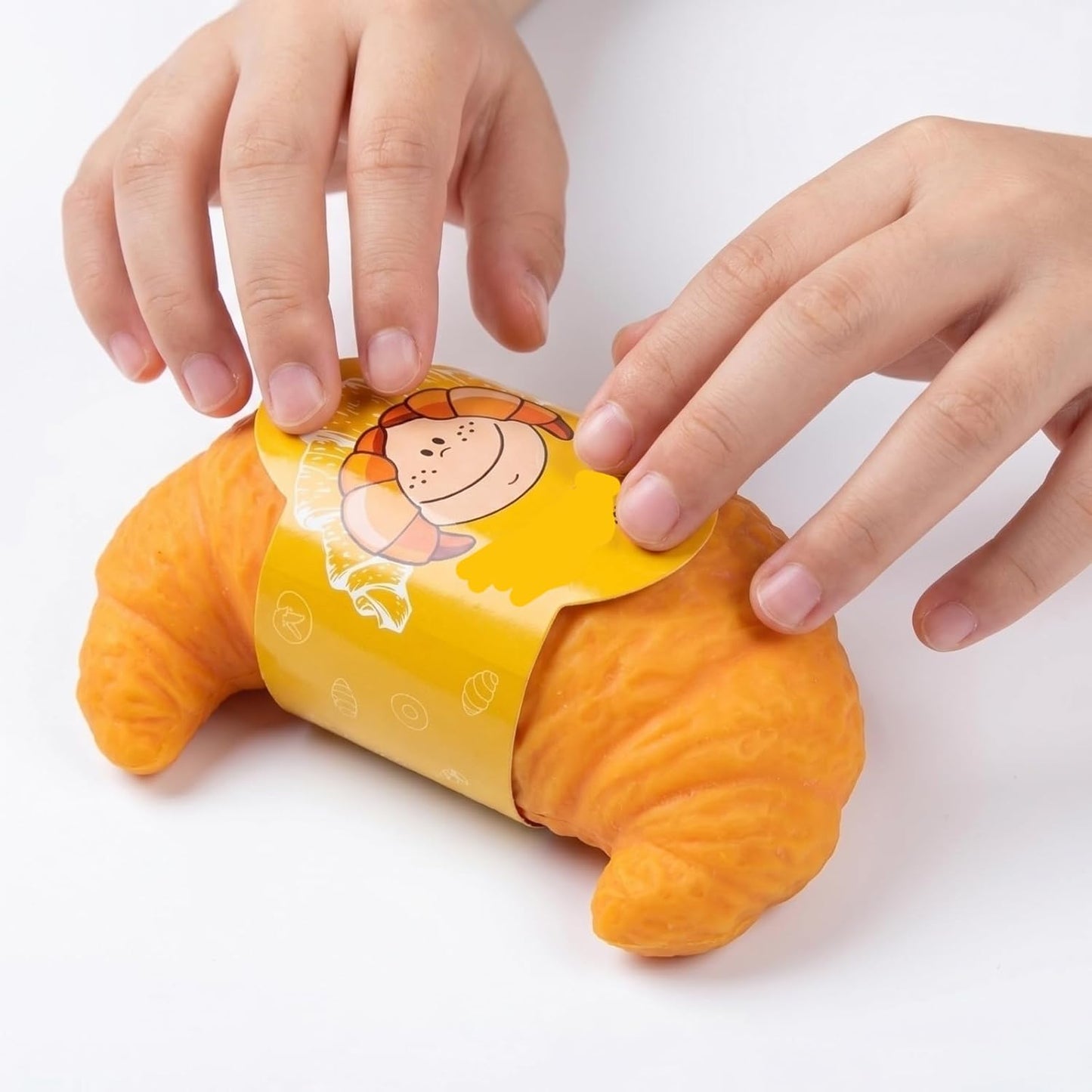 Soft Croissant Squishy Toy - 7 CM