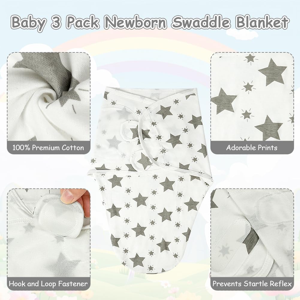 Baby Swaddle Sack for 0-3 Months