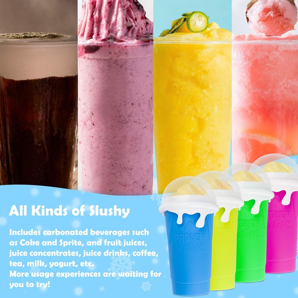 Magic Slushy Cup – DIY Frozen Drink Maker for Kids & Adults
