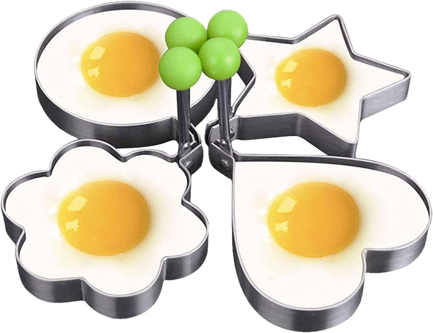 قوالب البيض المقلي (4 أشكال)