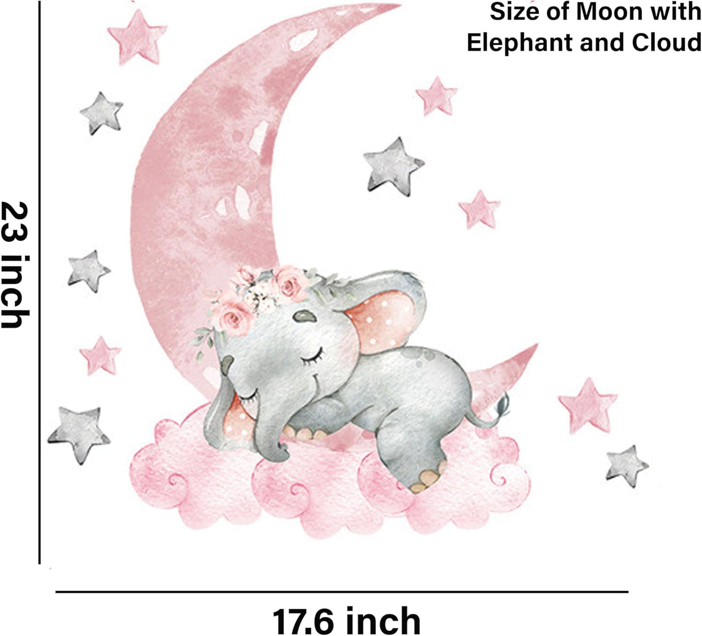 Nursery Elephant Wall Stickers