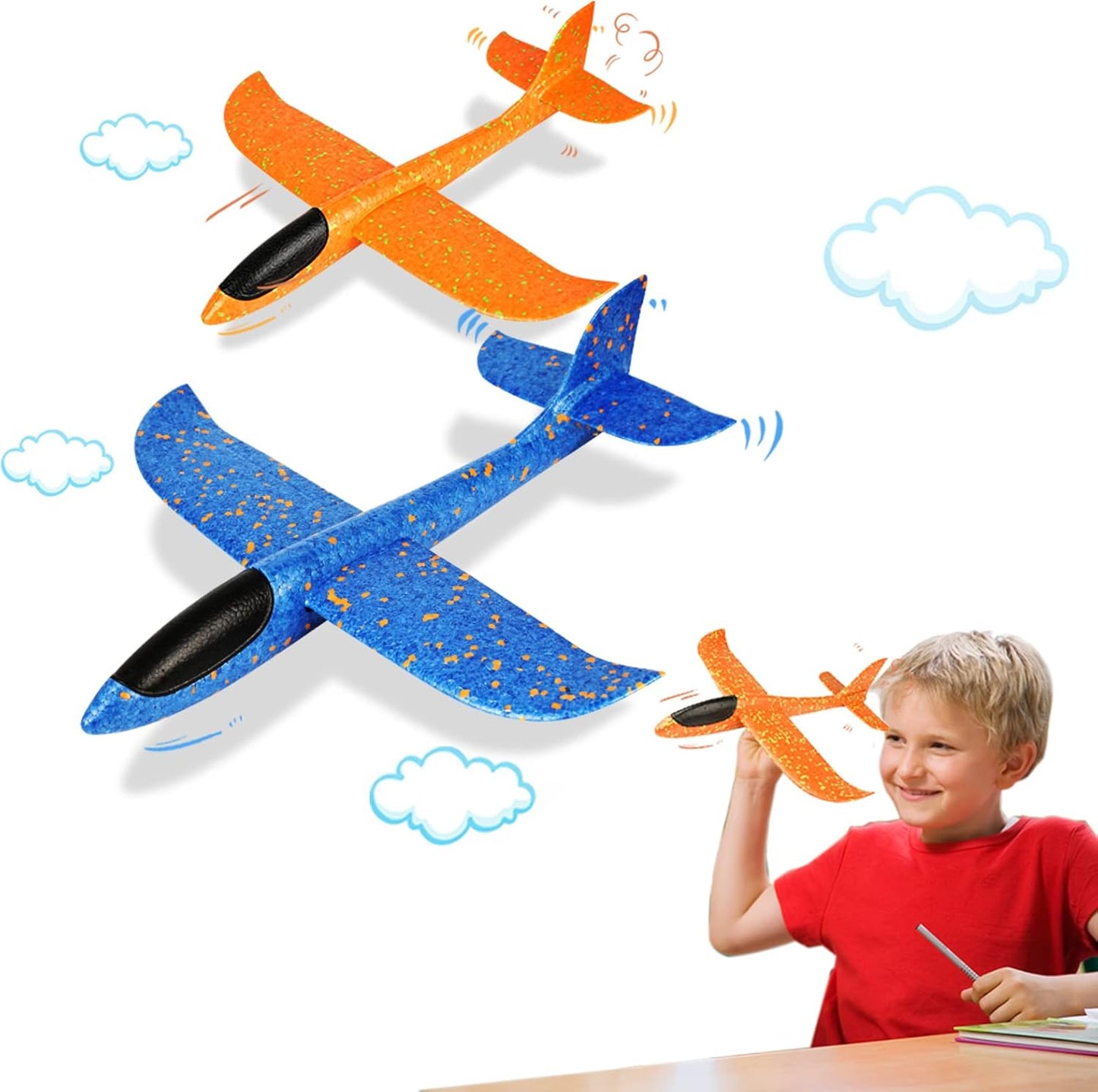 VCOSTORE Foam Airplanes for Kid Large Size