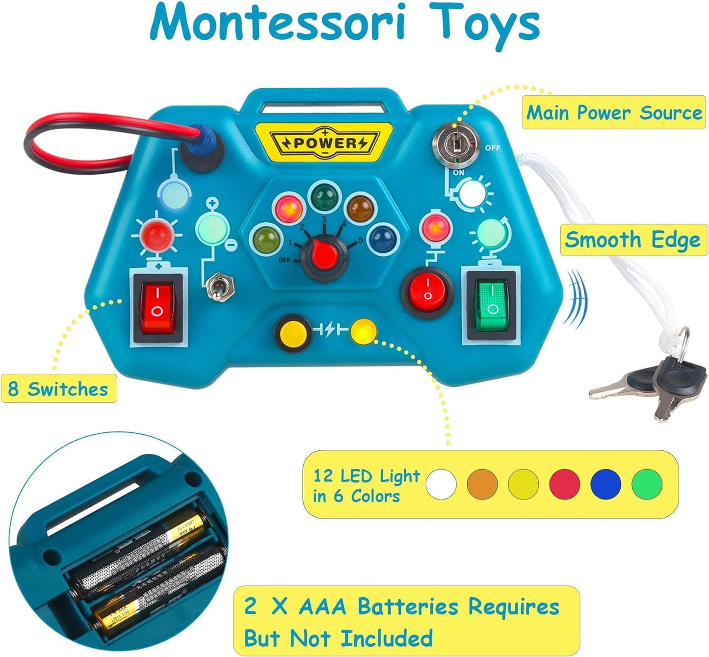 Musical Montessori Busy Board