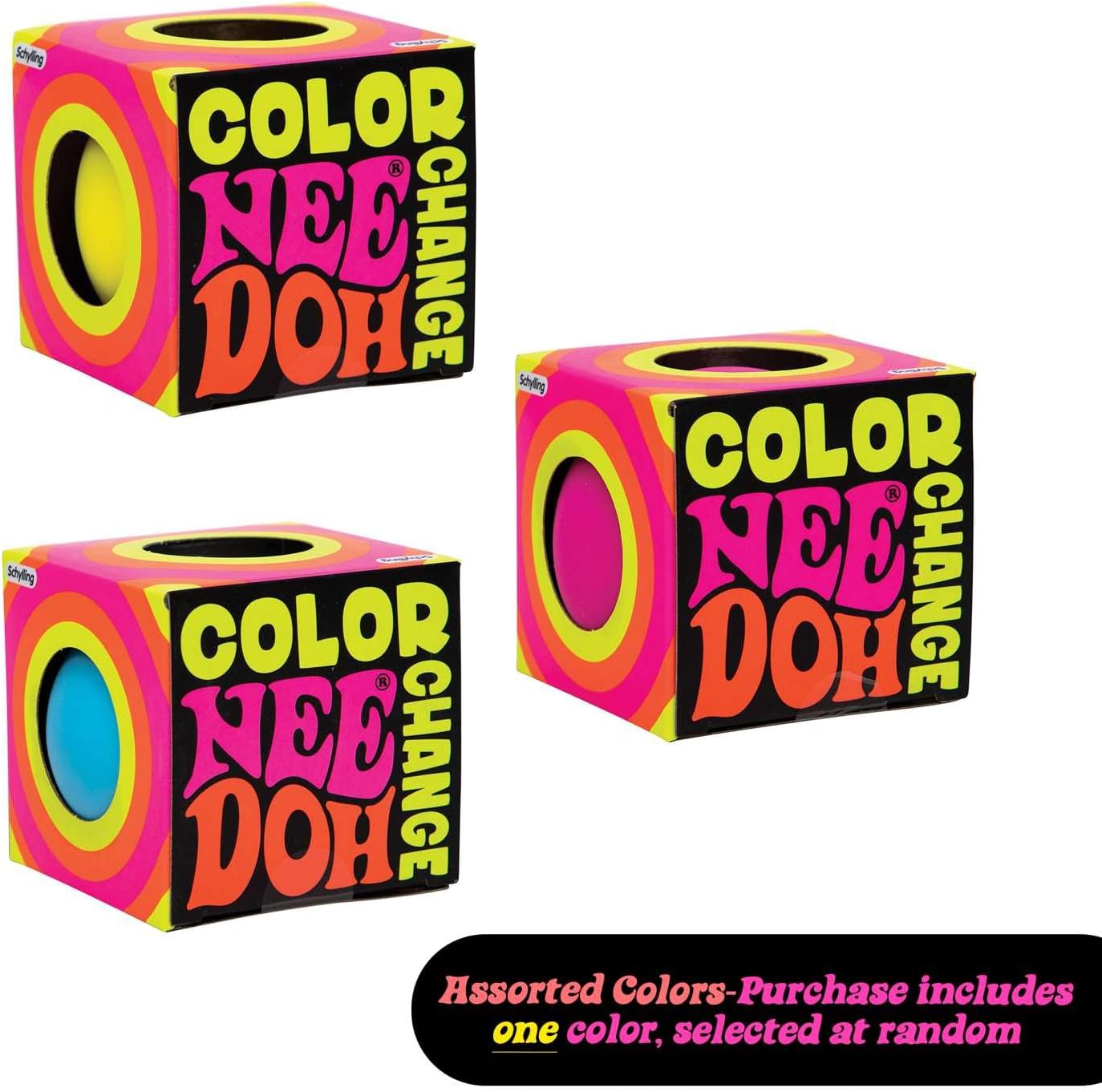 Schylling Colour Changing - Fidget Squishy Toy
