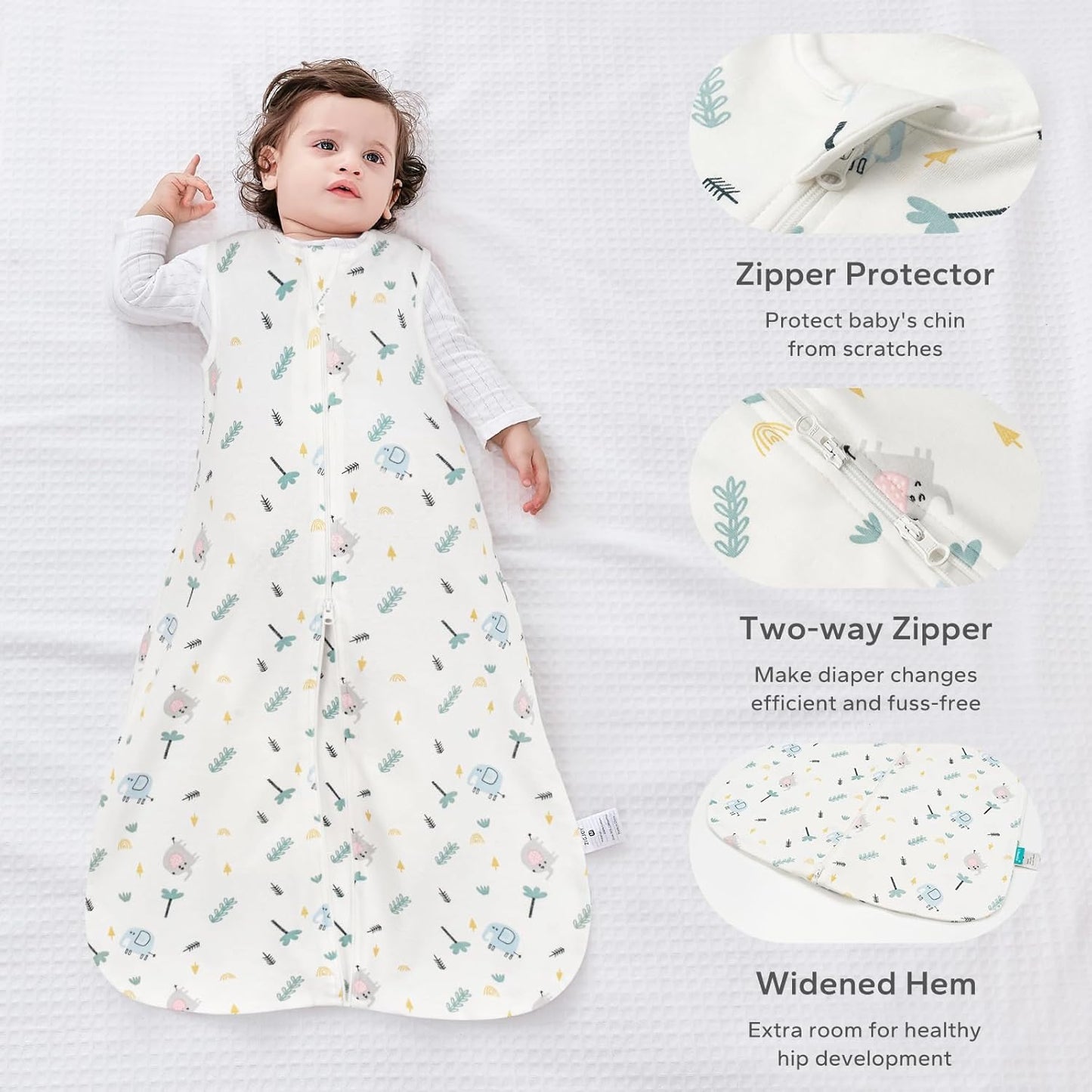 Summer Sleeping Bag (Pack of 2) - 0.5 Tog