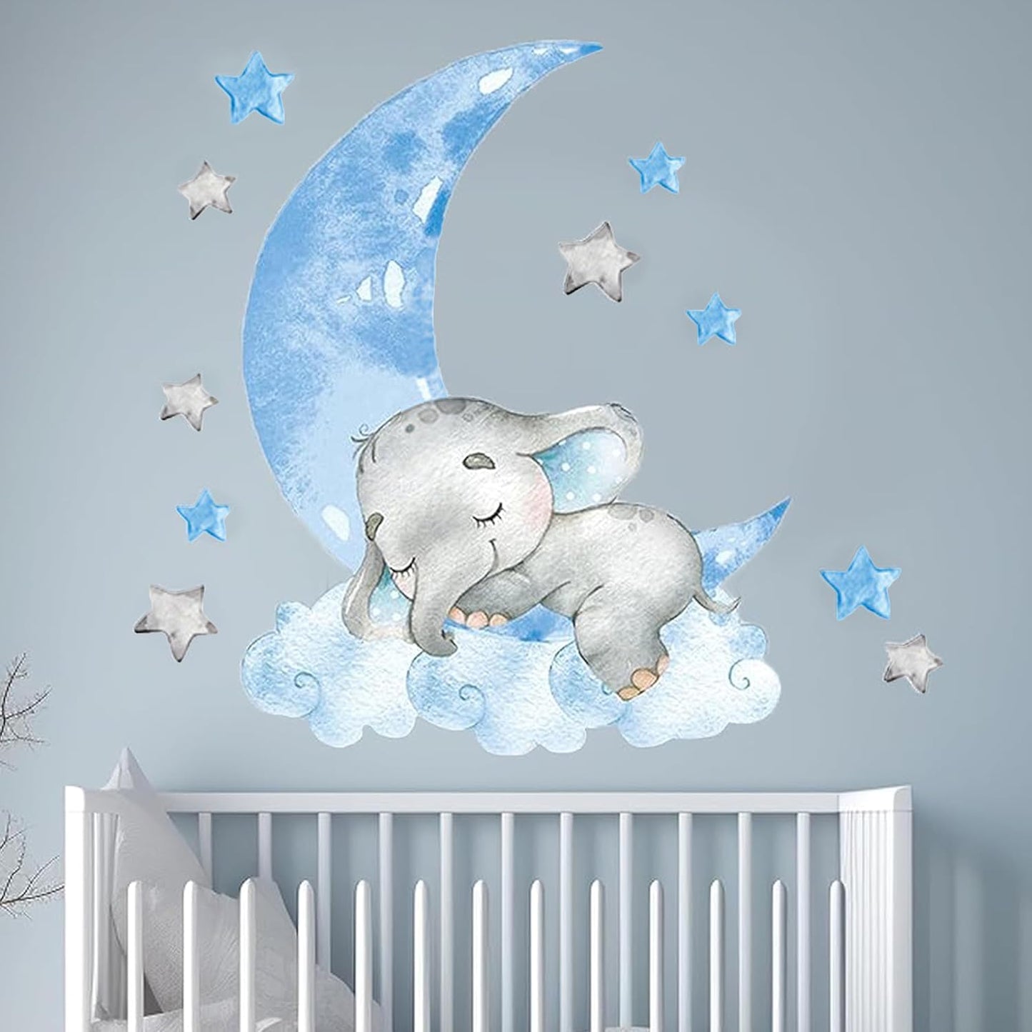 Nursery Elephant Wall Stickers