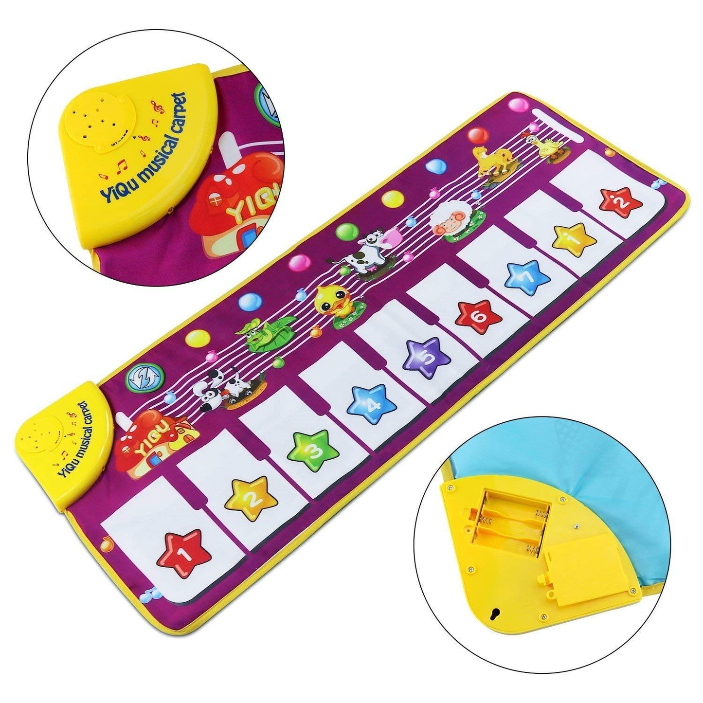 Musical Keyboard Play Mat