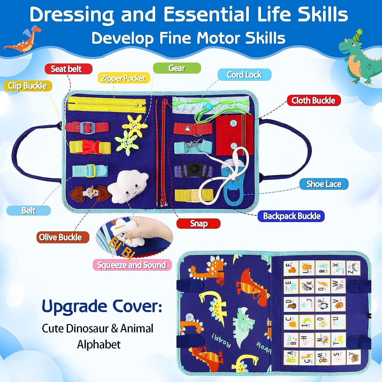 Busy Board Montessori Toy