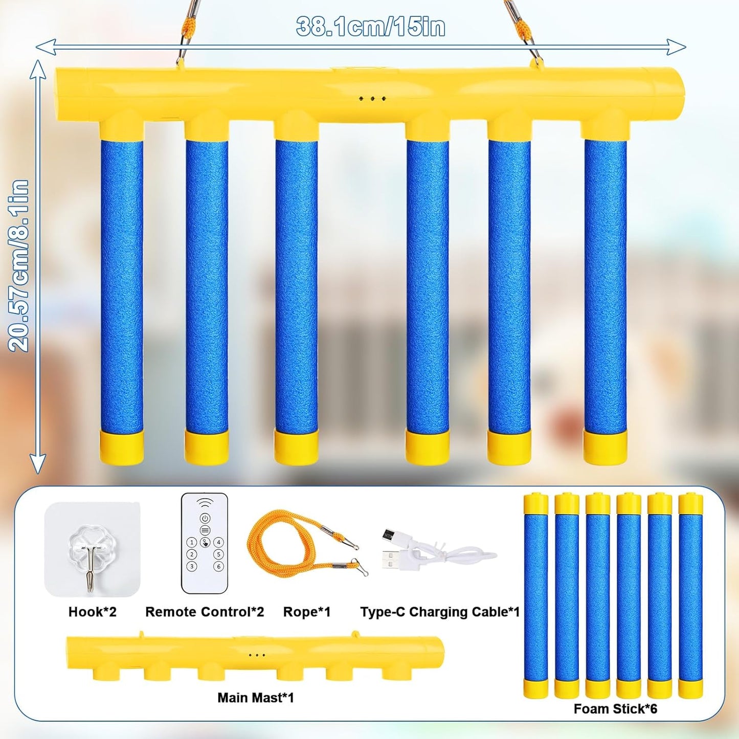 Reflex Challenge Game Drop Stick Game
