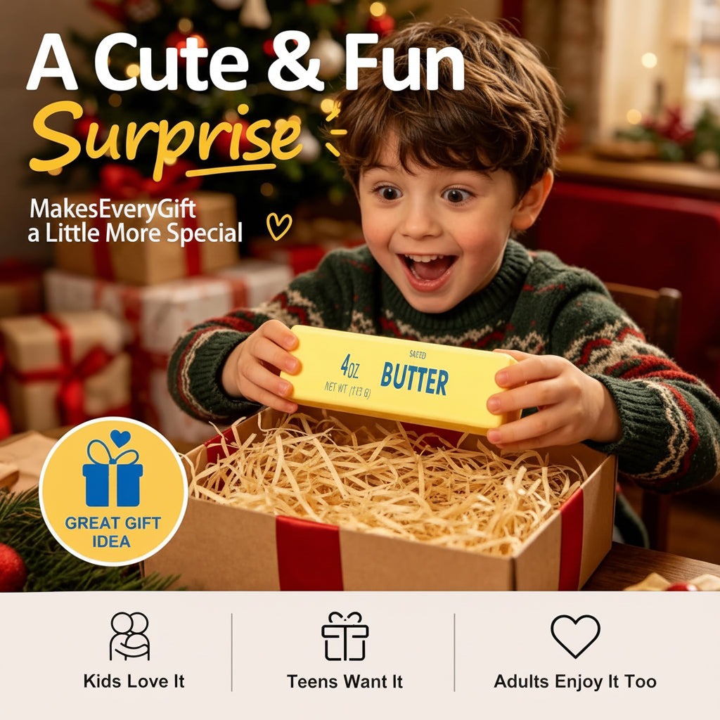 Butter Squishy Toy