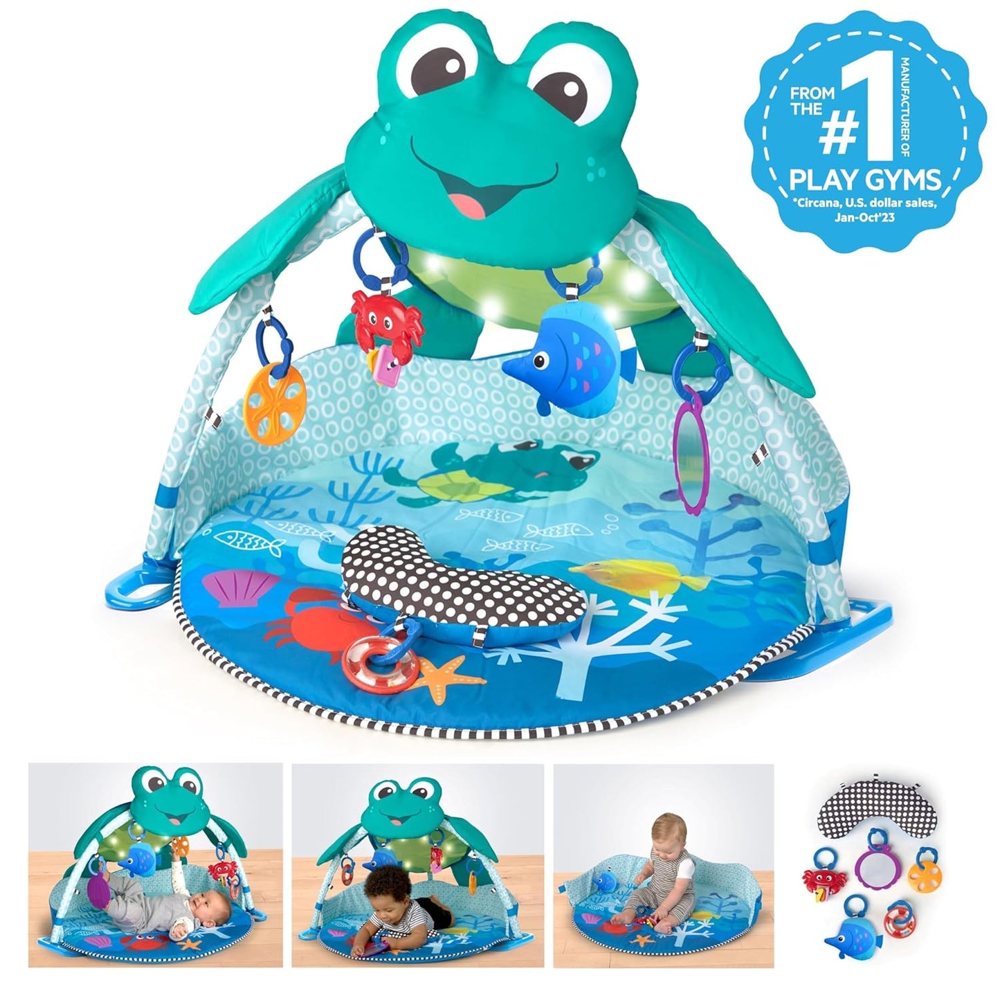Baby Einstein - Neptune Under the Sea Lights & Sounds Activity Gym
