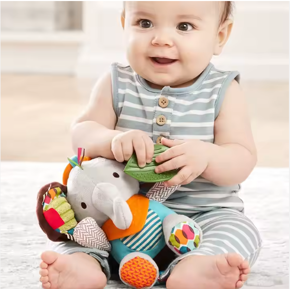 Skip Hop Bandana Buddies Soft Activity Plush Toy
