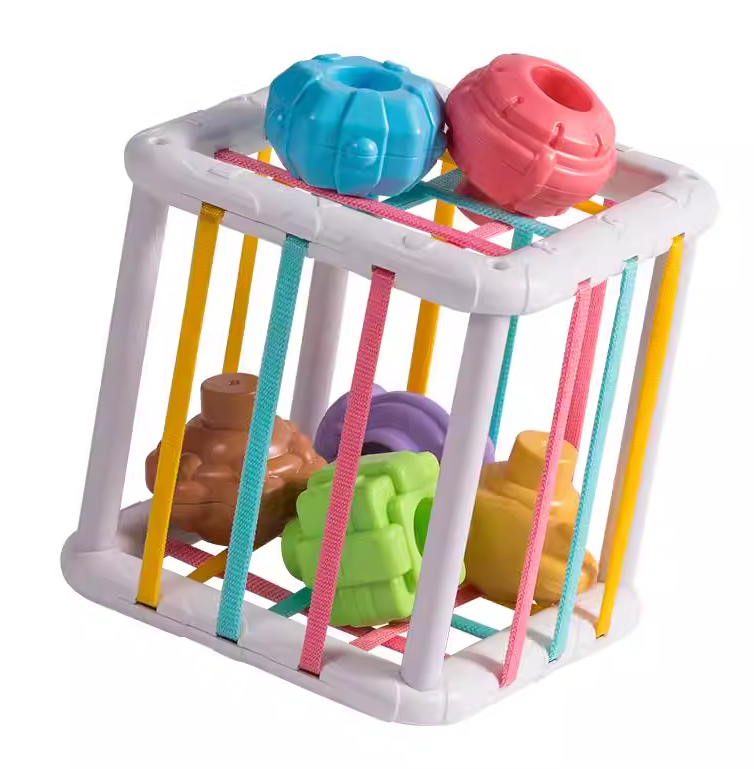 4-in-1 Baby Shape Sorting Educational Toy Box