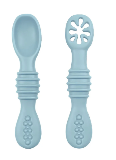 Dkriva® Baby Self-Feeding Spoon - Set of 2