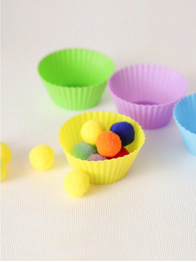 POM POMS Hand Eye Coordination for Toddler