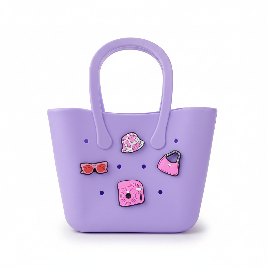 Silicone Small Rubber Tote Summer Bag - Small Size