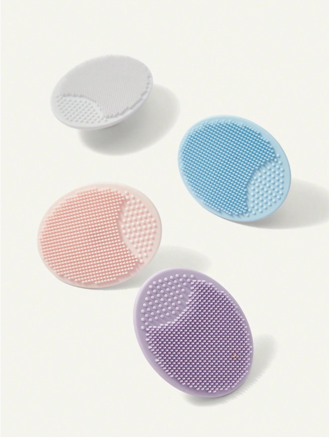 Silicone Cradle Cap & Bath Brush – 4pcs