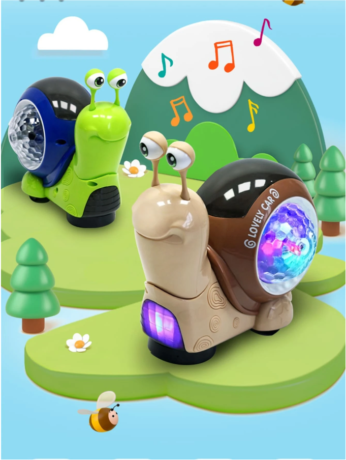 Tummy Time Crawling Snail Toy
