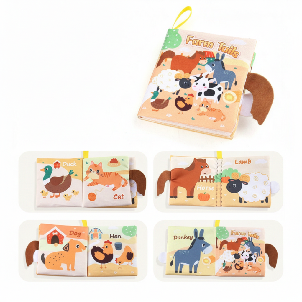 Cloth Books for Babies - Small Size