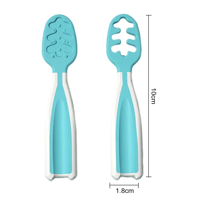 Baby Spoons, Set of 2 product image showing safe and cute design for babies