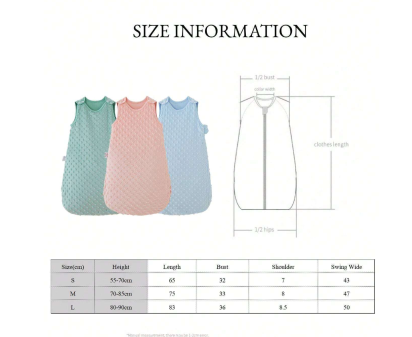 1.0 Tog Baby Sleeping Bag