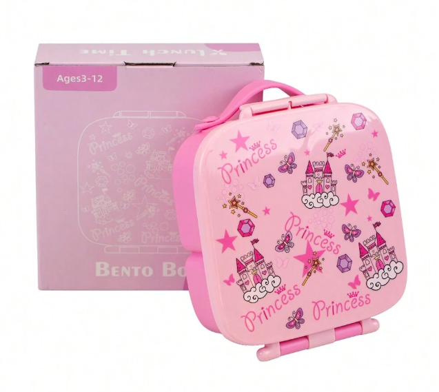 Eco-Friendly Kids Bento Lunch Box with Handle