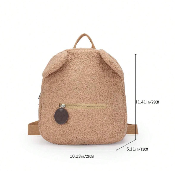 Cute Bear Shaped Shoulder Backpack