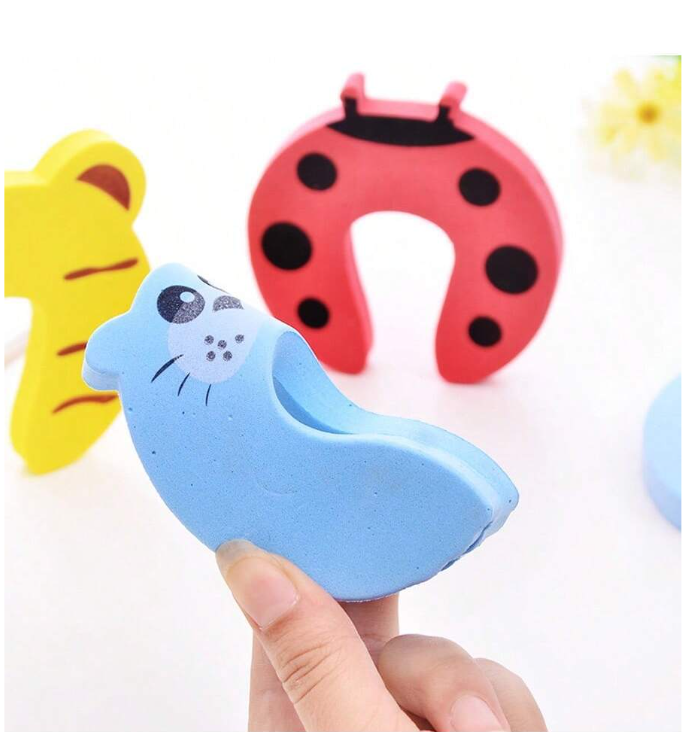 Cartoon Animal Door Stopper Cushion (Pack of 5 Random Shapes)