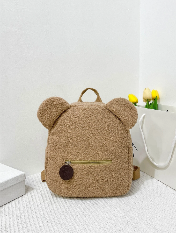 Cute Plush Bear Shoulder Backpack for Kids