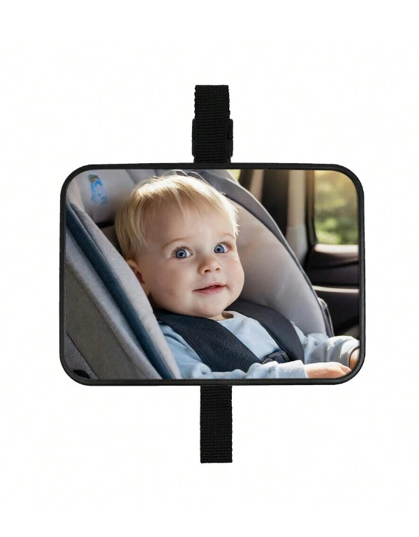 Safe and Clear View Baby Back Seat Mirror