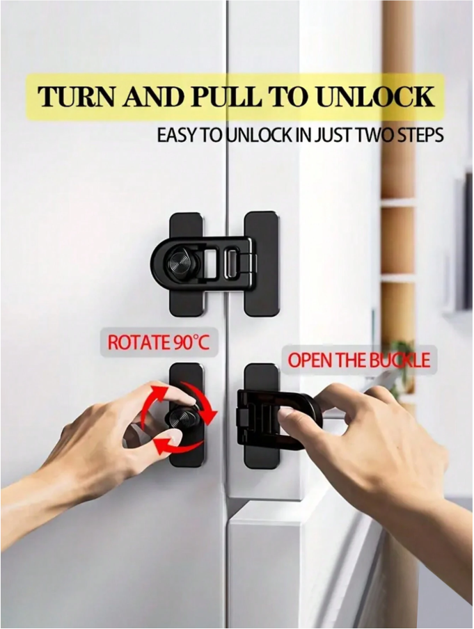 Refrigerator Lock Baby Proofing