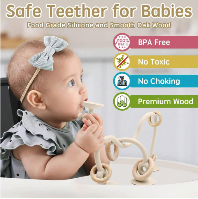 Montessori Educational Toy - Silicone Suction Cup