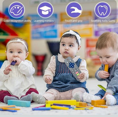Colourful Baby Remote Teether