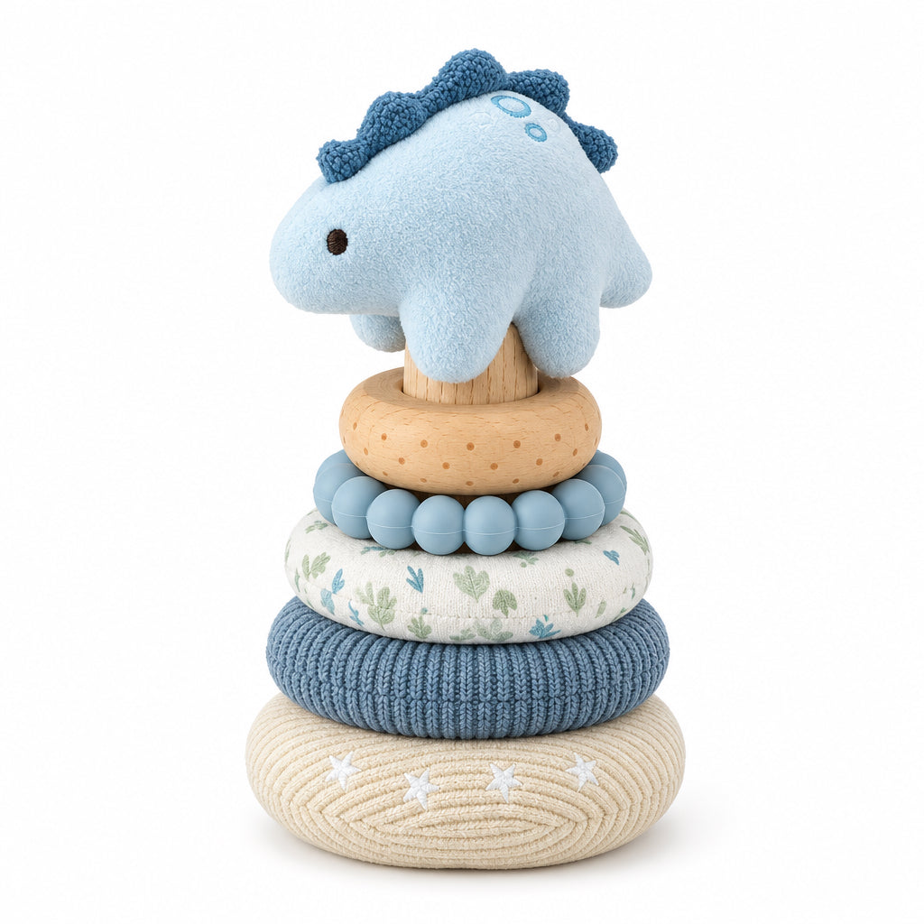 Soft Animal Stacker for Babies & Toddlers