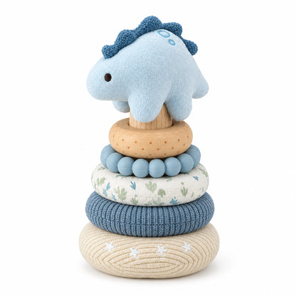 Soft Animal Stacker for Babies & Toddlers