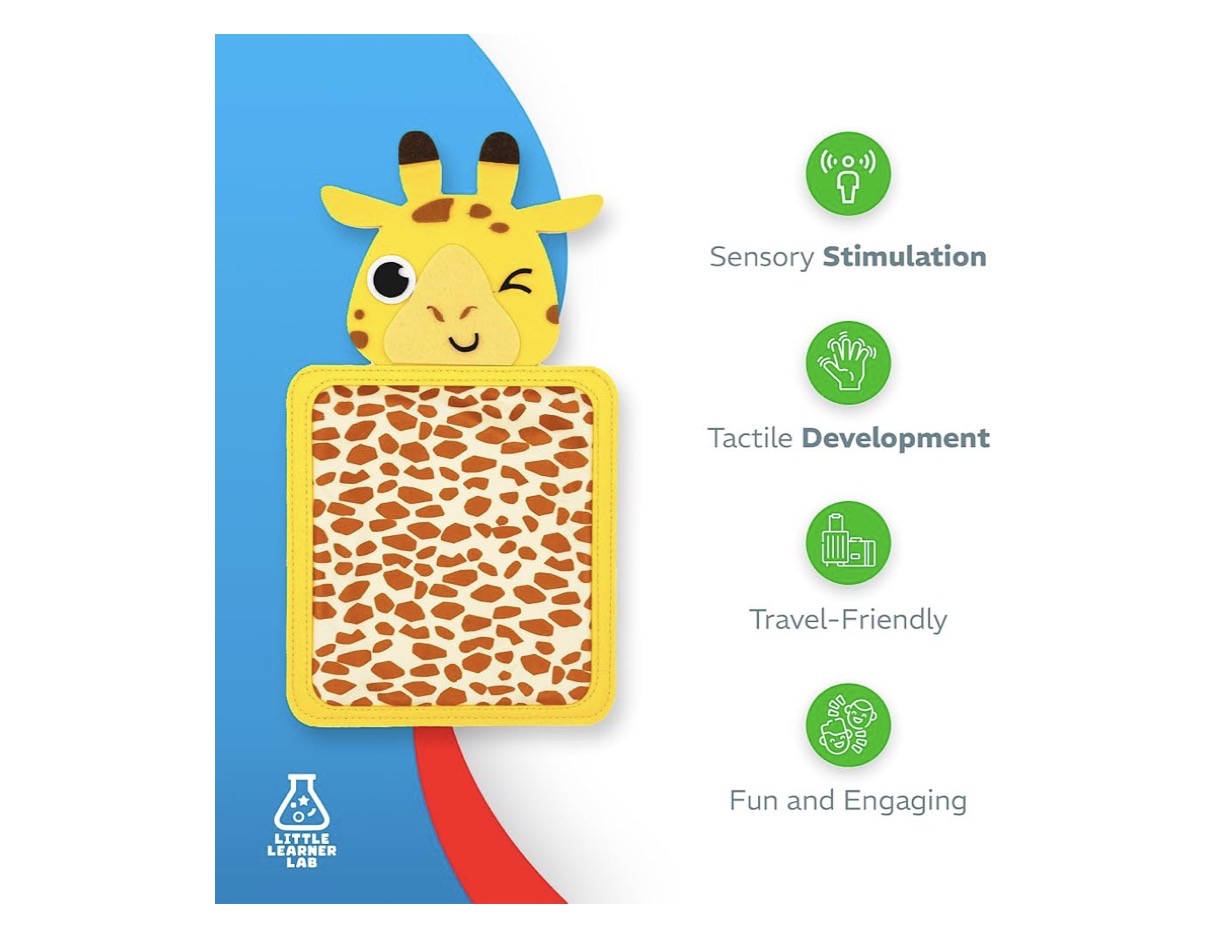 Sensory Zoo Buddies: 8-Pack Sensory Mats for Kids