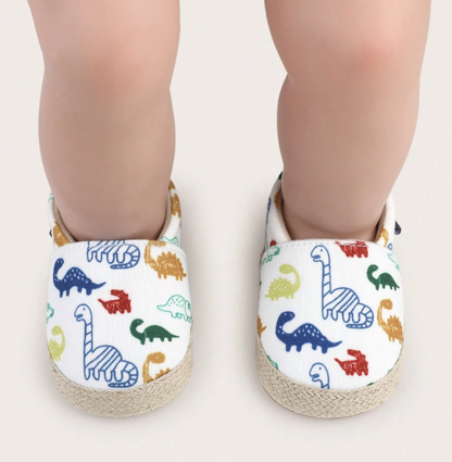 Casual Dinosaur Baby Shoes – Non-Slip Slip-On Loafers