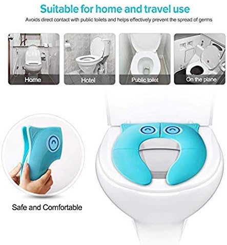 Maliton Foldable Travel Potty Training Seat for Toddlers