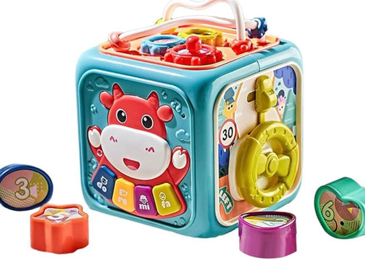Baby Toy Activity Cube Toy for Age 1 + Year Old 6 Month Old Baby Toys
