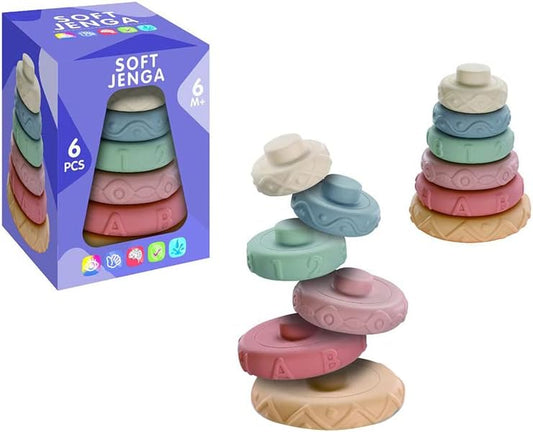 Baby Sensory Stacking Tower Toy