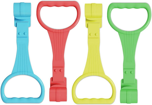 Baby Cot Standing Support Rings – 4-Pack Colorful Handles