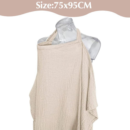 Cotton Nursing Cover – 360° Privacy & Comfort