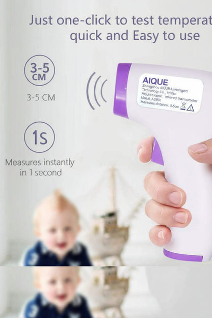 Infrared Forehead Thermometer with 3 in 1 LCD Display