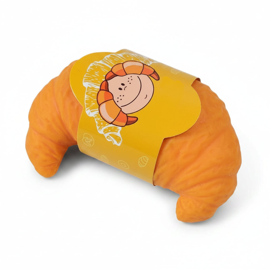 Soft Croissant Squishy Toy - 7 CM
