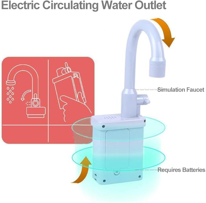 Electric Kitchen Toys With Water Circuit