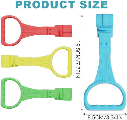 Baby Cot Standing Support Rings – 4-Pack Colorful Handles