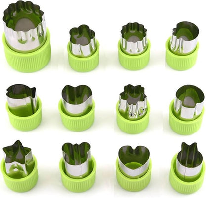 Fruits Stainless Steel Cutter (Pack of 9) product image showing safe and cute design for babies