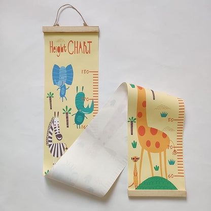 Canvas Height Growth Chart for Kids
